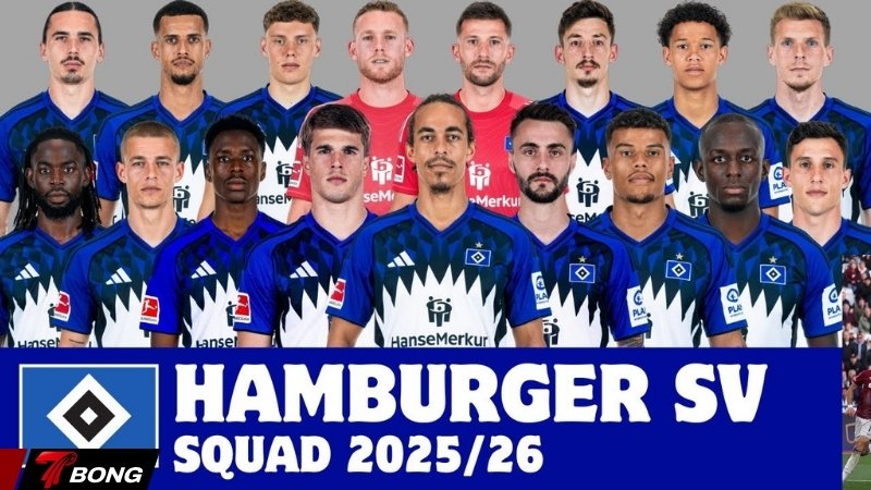 Đội hình mùa giải hiện tại của Hamburger.